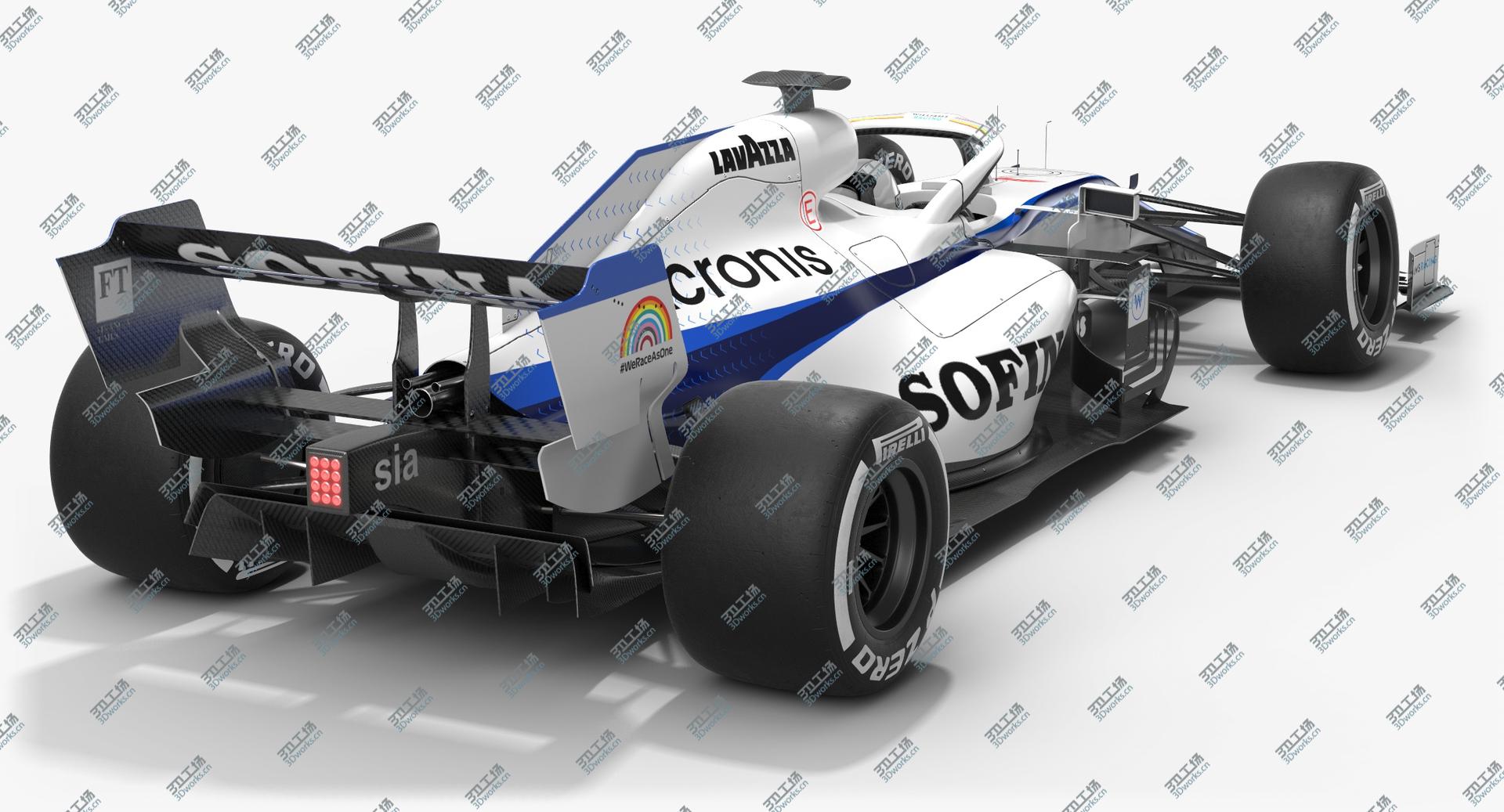 images/goods_img/20210319/3D Williams F1 Racing FW43 Formula 1 Season 2020 Updated Livery/2.jpg